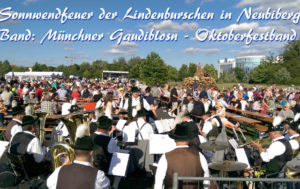 Sonnwendfeier Neubiberg Oktoberfestband Baudiblosn